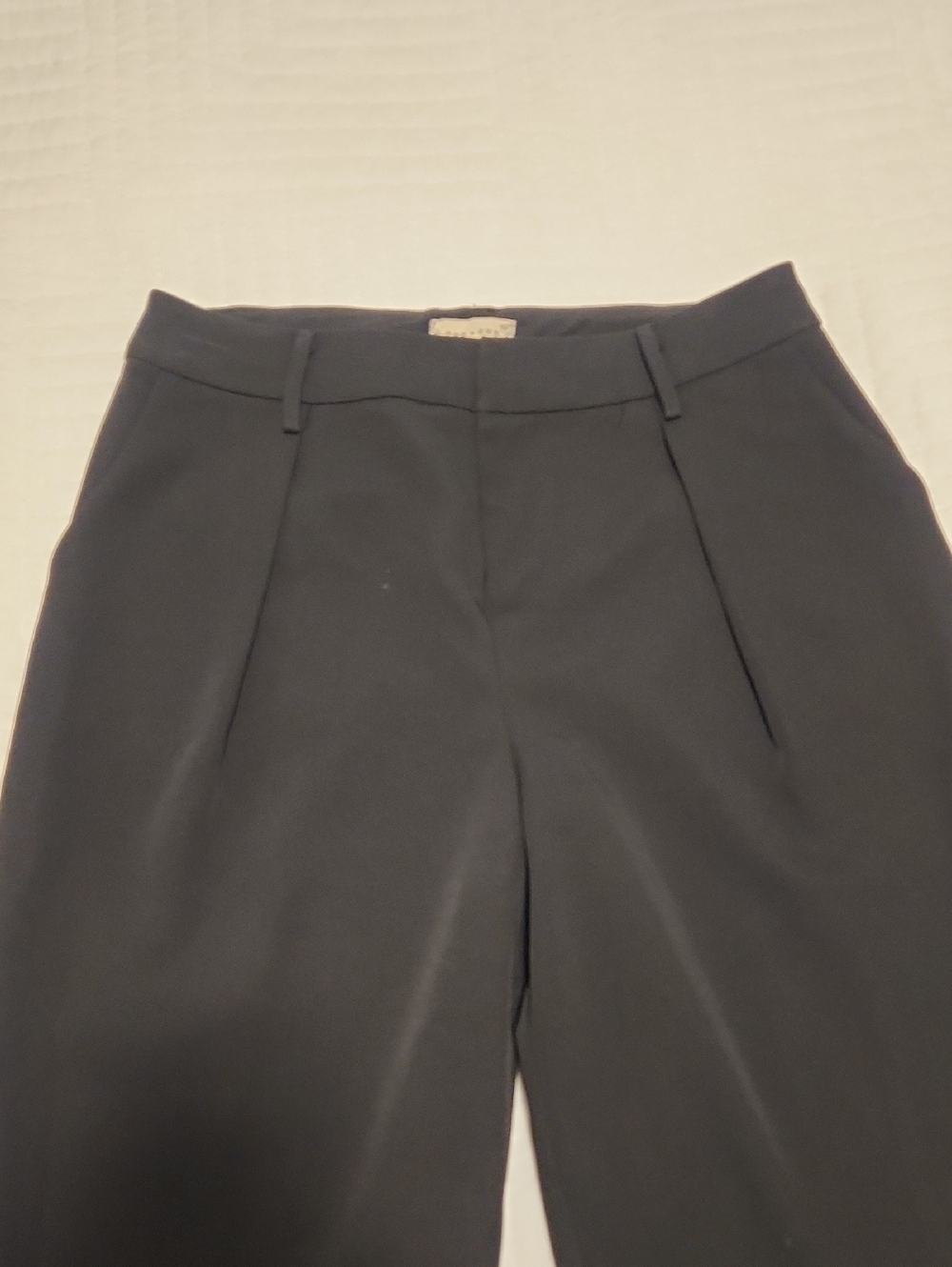 Tea n Cup Black High-Waist Trousers